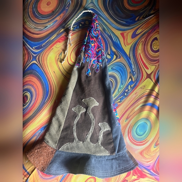 Upcycled Wizard Hat - Picture 2 of 4